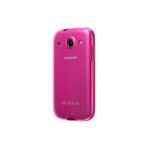 Samsung Protective Cover Plus Galaxy Core cep telefonu kılıfı (kauçuk kaplama), pembe