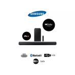 Samsung Q-Series 3.1.2 Kanal Dolby Atmos Soundbar + Kablosuz Subwoofer Ev Sinema Sistemi & Soundbar 380W