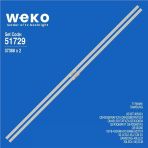 Samsung Qe43q60a 43'' 2 Adet Tv Led Bar (Tvnizi Açıp İçindeki Led Barla Birebir Aynısı Olduğunu Görmeden Almayınız. Sonrasında İade Almamaktayız.)