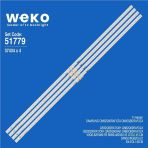 Samsung Qn82q6drafxza 82'' 4 Adet Tv Led Bar (Tvnizi Açıp İçindeki Led Barla Birebir Aynısı Olduğunu Görmeden Almayınız. Sonrasında İade Almamaktayız.)