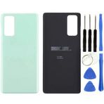 Samsung S20 Fe Sm-G780f Uyumlu Arka Pil Kapağı Yeşil + Tamir Seti