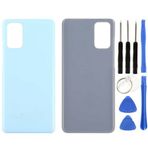 Samsung S20 Plus Sm-G985 Uyumlu Arka Pil Kapağı Mavi + Tamir Seti