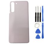 Samsung S21 Sm-G991 Uyumlu Arka Pil Kapağı Pembe + Tamir Seti