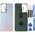 Samsung S21 Ultra Sm-G998 Uyumlu Arka Pil Kapağı Beyaz + Tamir Seti