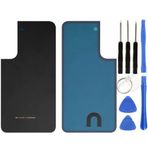Samsung S22 Sm-S901 Uyumlu Arka Pil Kapağı Siyah + Tamir Seti