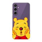 Samsung S23 FE Uyumlu Winnie The Pooh Şeffaf Telefon Kılıfı