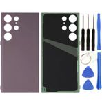 Samsung S23 Ultra Sm-S918 Uyumlu Arka Pil Kapağı Pembe + Tamir Seti