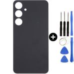 Samsung S24 Plus Sm-S926 Uyumlu Arka Pil Kapağı Siyah + Tamir Seti
