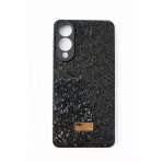 Samsung S25 Edge İle Uyumlu İnce Parlak Taşlı Premium Sw Telefon Kılıfı