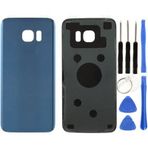 Samsung S7 Edge Sm-G935 Uyumlu Arka Pil Kapağı Mavi + Tamir Seti