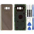 Samsung S8 Sm-G950 Uyumlu Arka Pil Kapağı Gold + Tamir Seti