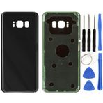 Samsung S8 Sm-G950 Uyumlu Arka Pil Kapağı Siyah + Tamir Seti