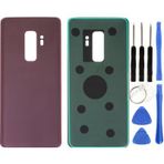 Samsung S9 Plus Sm-G965 Uyumlu Arka Pil Kapağı Mor + Tamir Seti