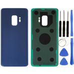 Samsung S9 Sm-G960 Uyumlu Arka Pil Kapağı Mavi + Tamir Seti