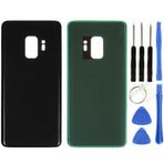 Samsung S9 Sm-G960 Uyumlu Arka Pil Kapağı Siyah + Tamir Seti