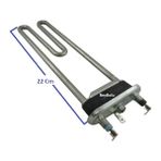 Samsung Sensörsüz Rezistans 22 cm , Çamaşır Makinesi Deliksiz Yuvasız Rezistans - Yedek Parça
