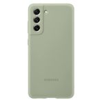 Samsung Silikon akıllı telefon kılıfı EF-PG990 Galaxy S21 FE 5G (2022) için, cep telefonu kılıfı, silikon, koruma kılıfı, darbeye dayanıklı, ince ve kullanışlı, yeşil