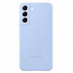 Samsung Silikon akıllı telefon kılıfı EF-PS906 Galaxy S22+ için, cep telefonu kılıfı, silikon, koruyucu kılıf, darbeye dayanıklı, ince ve kullanışlı, açık mavi