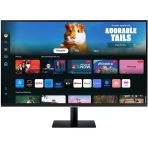 Samsung Smart Monitor M5 (M50d) 32″ Düz, Fhd, Va Panel, Smart Tv Uygulamaları, Hdr10, 60 Hz, 4 Ms (Gtg) (Ls32dm500emxue)