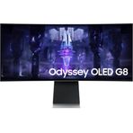 Samsung Smart Odyssey OLED G8 LS34BG850SUXUF 34 inç 0.1ms 175Hz Gümüş Oyuncu Monitörü