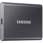 SAMSUNG T7 2TB, Taşınabilir SSD, Gri, 1050MB/s'ye kadar, USB 3.2 Gen2, Oyun, Öğrenciler ve Profesyoneller, Harici Katı Hal Sürücüsü (MU-PC2T0T/AM), Gri [Kanada Sürümü]