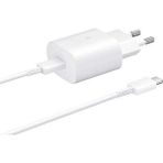 Samsung Ta800x Fast Charging 25w Type C Çıkışlı Beyaz Kablolu Şarj Aleti