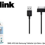Samsung Tabletler için Data + Şarj Kablosu
