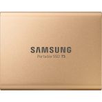 Samsung Taşınabilir Harici SSD T5 500GB USB 3.1 ile 540 MB/s Okuma Hızı Gold Renk