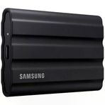 Samsung Taşınabilir SSD T7 Kalkanı, 1 Tb, USB 3.2 Gen.2, 1.050 Mb/s Okuma, 1.000 Mb/s Yazma, Mac, Pc ve Akıllı Telefon Için Dış Mekan Sağlam Harici Sabit Sürücü, Siyah, MU-PE1T0S/EU