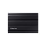 Samsung Taşınabilir SSD T7 Kalkanı, 2 Tb, USB 3.2 Gen.2, 1.050 Mb/s Okuma, 1.000 Mb/s Yazma, Mac, Pc ve Akıllı Telefon Için Dış Mekan Sağlam Harici Sabit Sürücü, Siyah, MU-PE2T0S/EU