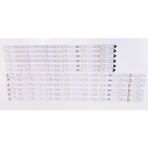 Samsung UE55KU7350U Orjınal LED Bar Takım, V5DU-550DCA-R1, V5DU-550DCB-R1