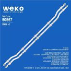 Samsung Un32j4300ag 32'' İnç 2 Adet Tv Led Bar (Tvnizi Açıp İçindeki Led Barla Birebir Aynısı Olduğunu Görmeden Almayınız. Sonrasında İade Almamaktayız.)
