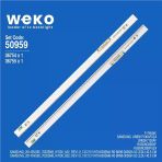 Samsung Un65h7100afxza 65'' İnç 4 Adet Tv Led Bar (Tvnizi Açıp İçindeki Led Barla Birebir Aynısı Olduğunu Görmeden Almayınız. Sonrasında İade Almamaktayız.)