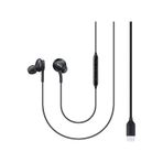 Samsung Uyumlu AKG EO-IC100BBEGWW Type-C Kulak İçi Kulaklık siyah