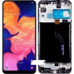 Samsung Uyumlu Galaxy A10 Lcd Ekran Dokunmatik Çıtalı- Sm-a105f cok-renkli