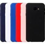 Samsung Uyumlu Galaxy J4 Plus Ruber Case Yumusak Slikon Kilif 484369554 renkler-siyah