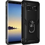 Samsung Uyumlu Galaxy Note 8 Kilif Zirhli Standli Miknatisli Tank Kapak 517621030 renk-kampanya-siyah-sadece-kilif
