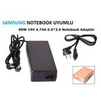 SAMSUNG UYUMLU LAPTOP ADAPTÖR ŞARJ CİHAZI 19 VOLT 4,74 AMPER