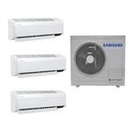 Samsung Wind Free Multi 1+3 Sistem AJ100TXJ5KH/EA 12+12+24 BTU 10 kW Dış Ünite Inverter Split Klima
