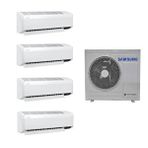 Samsung Wind Free Multi 1+4 Sistem (aj080txj4kh/ea) 7+7+7+18 Btu 8 Kw Dış Ünite Beyaz