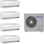 Samsung Wind Free Multi 1+4 Sistem (Aj100txj5kh/Ea) 12+12+18+18 Btu 10 Kw Dış Ünite
