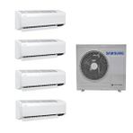 Samsung Wind Free Multi 1+4 Sistem (AJ100TXJ5KH/EA) 9+9+18+24 Btu 10 kw Dış Ünite
