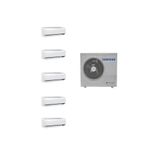 Samsung Wind Free Multi 1+5 Sistem (Aj100txj5kh/Ea) 7+7+7+7+24 Btu 10 Kw Dış Ünite