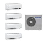 Samsung Wind Free Multi AJ080TXJ4KH/EA 8 kw 1 Dış + 4 İç Ünite 9+9+12+12 Duvar Tipi Klima
