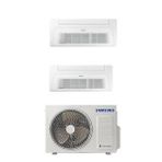 Samsung Wind Free Multi Tek Yön Kaset 1+2 Sistem (aj050txj2kh/ea) 2x9000 Btu İç 5,2 Kw Dış Ünite Beyaz
