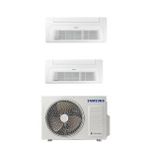 Samsung Wind Free Multi Tek Yön Kaset 1+2 Sistem (aj068txj3kh/ea) 12 + 18 Btu İç 6,8 Kw Dış Ünite Beyaz
