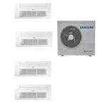 Samsung Wind Free Multi Tek Yön Kaset 1+4 Sistem AJ100TXJ5KH/EA 12+12+12+12 BTU 10 KW Dış Ünite Klima