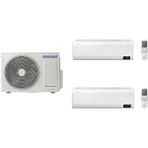 Samsung Windfree™ 12+18 BTU/h Iç Ünite 8 Kw Dış Ünite A++ 27300 BTU 1+2 Sistem Multi Inverter Duvar Tipi Klima