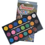 Samur 21 Renkli Sulu Boya