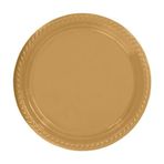 Samur 22 cm 25'li Gold Plastik Tabak